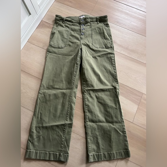 LC Lauren Conrad Pants - Lauren conrad Green Wide-Leg Pants size 16